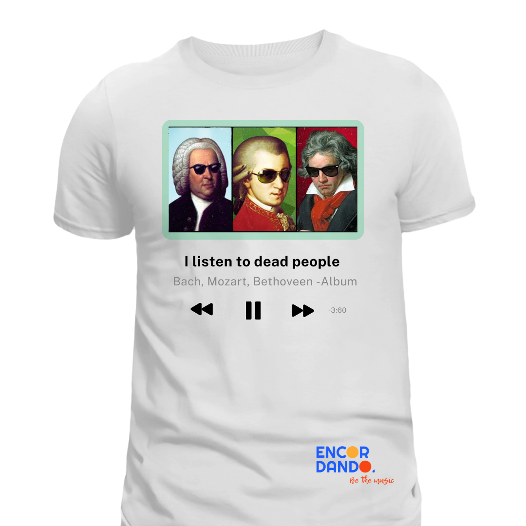 Camisetas I Listen to Dead People Masculina Preta e Hieróglifo do