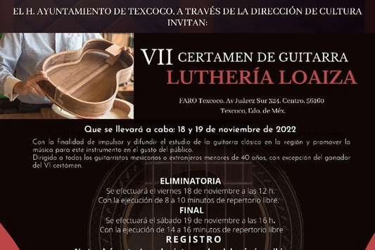 VII Certamen de Guitarra Lutheria Loaiza