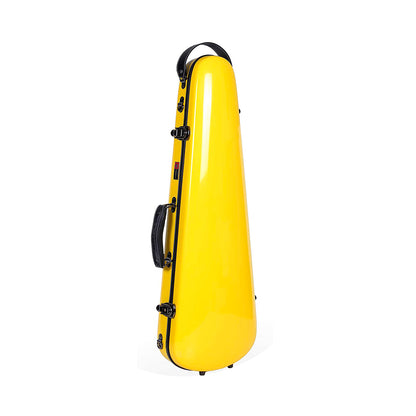 Estuche Crossrock Fibra de Vidrio Amarillo para Violín