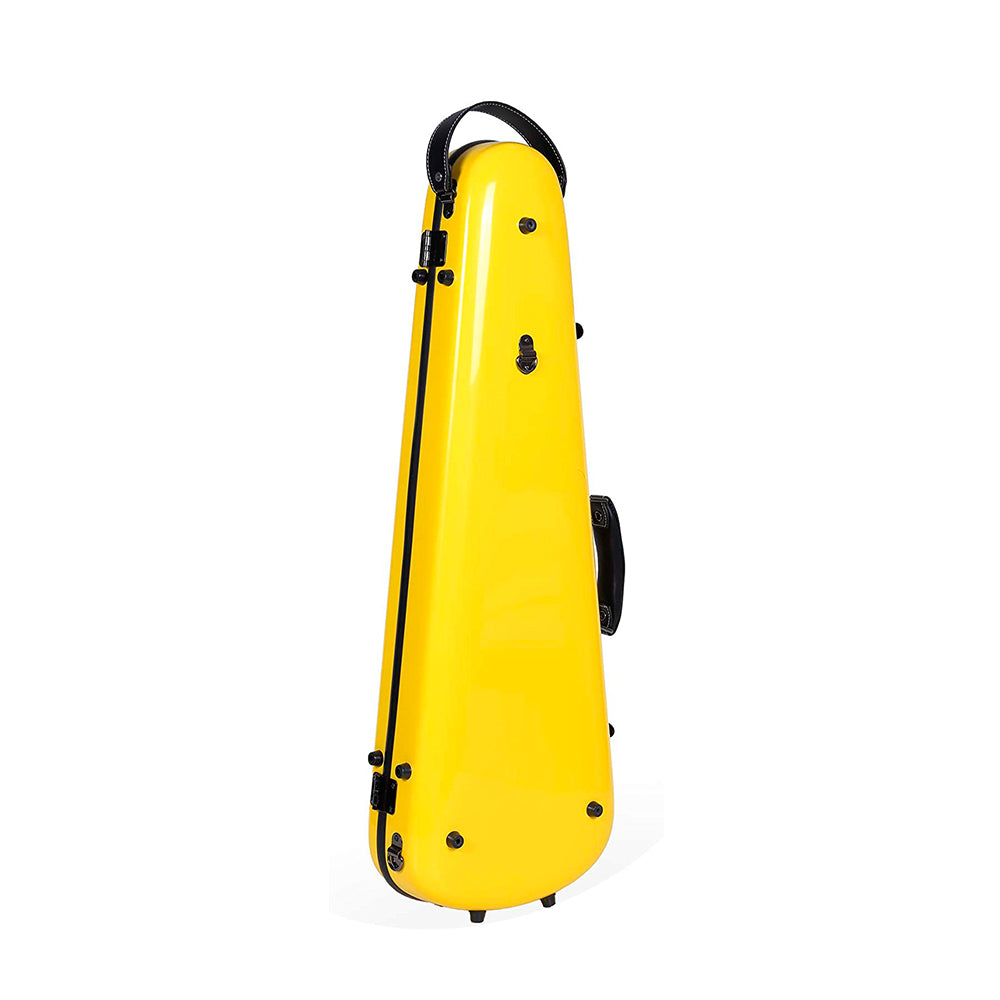 Estuche Crossrock Fibra de Vidrio Amarillo para Violín