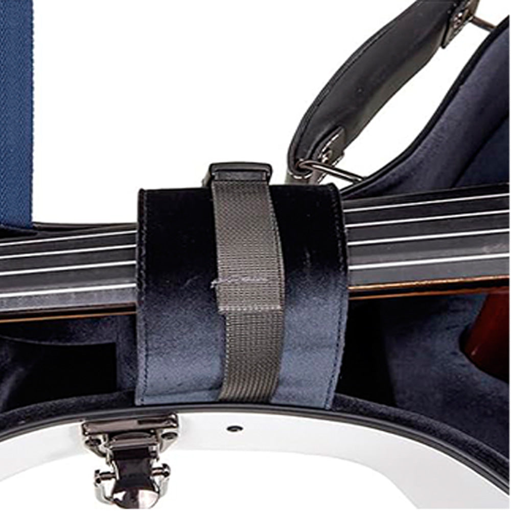 Estuche Crossrock Ultra Fiberglass para Cello Negro